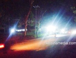Pemotor Terkapar Insiden Tabrakan di KM 25 Budi Mulya