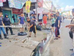 Momok Banjir Bintan, Penyumbatan Fasum Drainase Dampak Dicor Beton