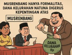 Musrenbang Hanya Formalitas,Dana Kelurahan Natuna Digerus Kepentingan Atas
