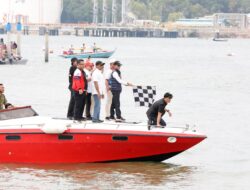 HUT ke-80 RI, Wali Kota Batam Lepas Lomba Sampan Layar & Speed Boat di Belakang Padang