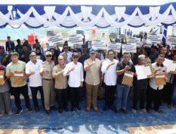 Program Transmigrasi Batam: 162 KK di Tanjung Banun Terima Sertifikat Hak Milik