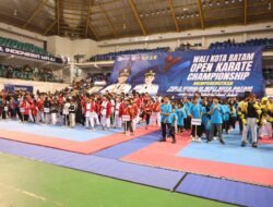 Open Karate Championship 2025 Resmi Dibuka di Batam, 937 Atlet Kepri Ikut Bertanding