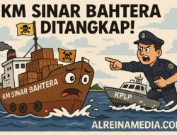 KM Sinar Bahtera Ditangkap di Perairan Kepri