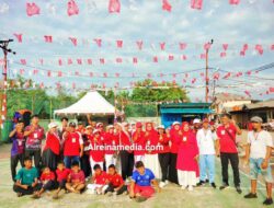 Ratusan Warga RT 5 & 6 Perumnas Tokojo Meriahkan Jalan Santai Plus Lomba Agustusan