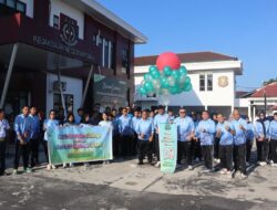 Semarak POR Kejari Natuna Peringati 80 Tahun Kejaksaan RI