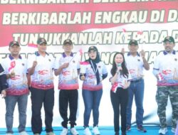 Ratusan Peserta Ambil Bagian, Ketua DPRD Batam Apresiasi Lomba Aquathlon dan Fun Run 5K Piala Panglima TNI 2025