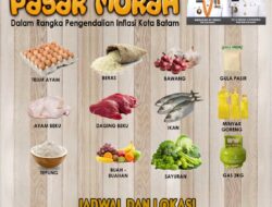 Operasi Pasar Murah di Batam: Pemko Gelar Tiga Hari untuk Kendalikan Inflasi