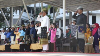 Wali Kota Batam Pimpin Upacara Hari Jadi ke-23 Provinsi Kepri di Dataran Engku Putri