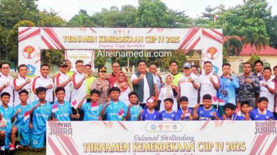 Getaran Pesan Ketua DPRD Bintan di Turnamen Kemerdekaan Cup Jilid IV