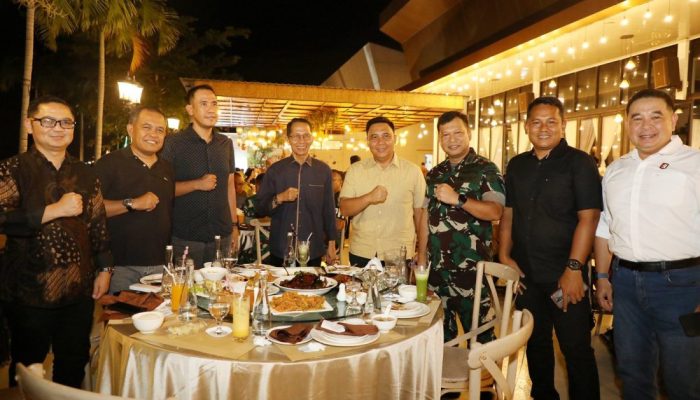 Wako Batam dan Pangdam XIX/TT Nikmati Kebersaman dalam Jamuan Makan Malam
