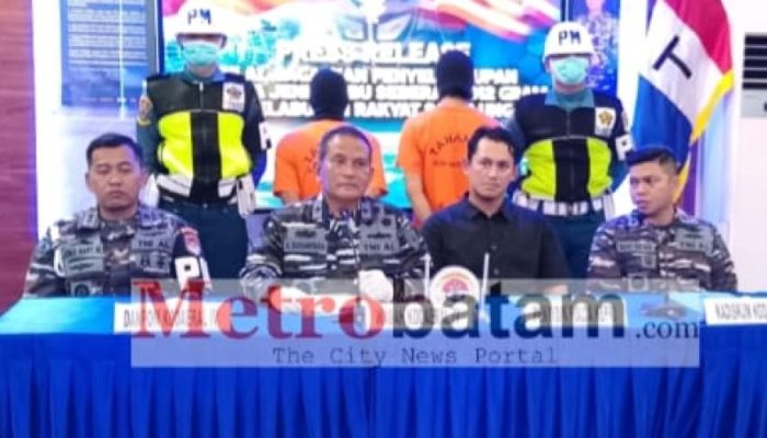 Kodaeral IV Batam Lagi-lagi Bongkar Penyelundupan Sabu 1 Kg Lebih di Pelabuhan Rakyat Sagulung Batam