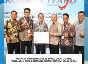 Amsakar Hadiri Rakornas TPAKD 2025, Dorong Penguatan Akses Keuangan demi Ekonomi Kerakyatan