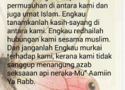Doa Nabi Hanif, Teladan yang Disuruh Allah Dicontohi Muhammad