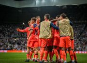 Hasil Liga Champions: Barcelona vs Olympiacos 6-1, Fermin Hattick dan Rashford Cetak Dua Gol