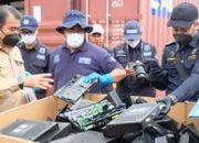 Bea Cukai Batam Gagalkan 18 Kontainer Limbah B3 Masuk