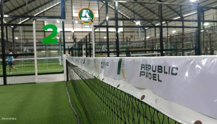Intip Pusat Latihan Timnas Padel Indonesia di Republic Padel Simprug