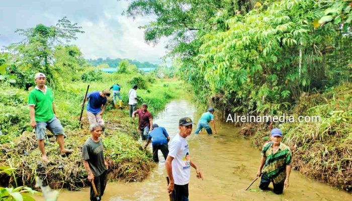 Selangkah Didepan, Program Rutin Gertak Bersih-bersih Kampung di Bintan Timur