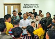Respons Cepat! Wagub Nyanyang Langsung Jenguk dan Salurkan Bantuan untuk Korban Kebakaran Kapal Federal