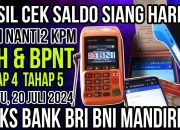 Saldo KKS BNI Naik Mendadak? Ini Tanda PKH dan BPNT Tahap 4 Cair