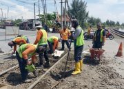 KAI Daop 4 Semarang Perkuat Keandalan Jalur dengan Perbaikan Geometri Rel di Dua Perlintasan Pemalang