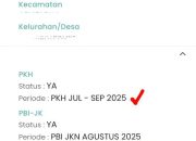 Cara Cek PKH November 2025: Besaran Bantuan dan Tanda Bansos Siap Cair