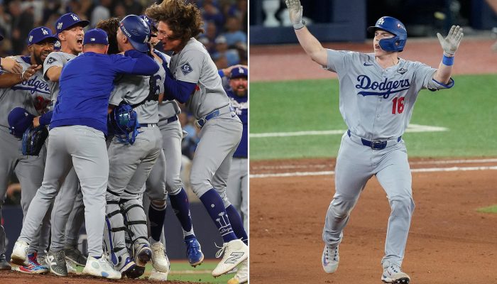 Dodgers clinch back-to-back World Series in heart-stopping Game 7 against Blue Jays