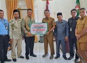 Bank Aceh Salurkan Zakat Perusahaan Rp500 Juta di Agara, Bupati Apresiasi