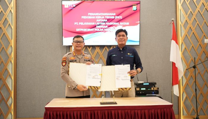 PLN Batam dan Ditpamobvit Polda Kepri Perkuat Sinergi Pengamanan Aset Vital Ketenagalistrikan