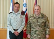 IDF Chief Meets US General for Strategic Briefing in Israel