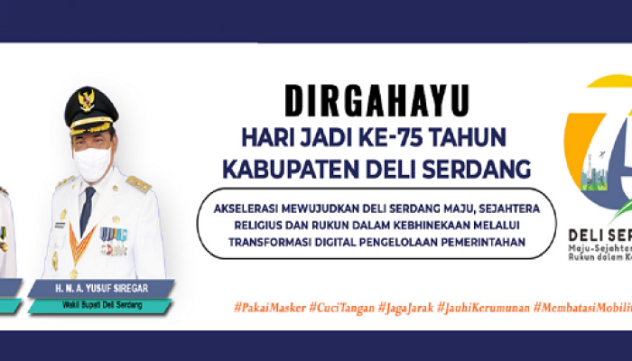 Deli Serdang Terima Uluran Tangan Palembang