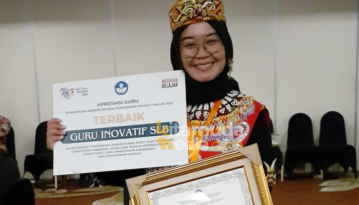Kokoy Kurnaeti Juara Nasional SLB Dedikatif dari Kuningan