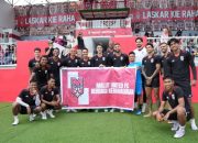 Malut United FC Tebar Berkah Sembako di Ternate