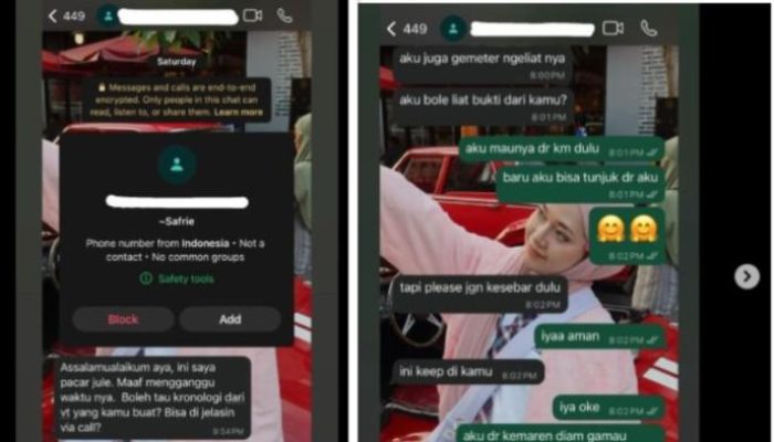Safrie: Dari Pelakor Jadi Korban Perselingkuhan Jule