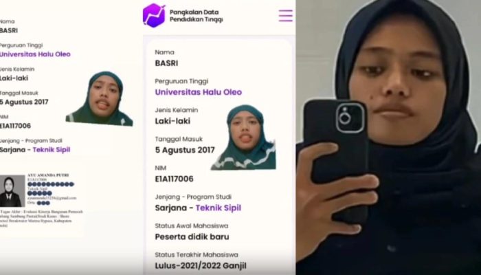 Rektor UHO bongkar misteri NIM Ayu Amanda yang berubah jadi nama Basri, singgung ulah hacker