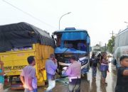 Maut Jombang: Motor vs Bus Sugeng Rahayu, Satu Tewas