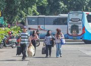Puncak arus balik Nataru 2026: Terminal Kalideres siagakan bus TransJakarta 24 jam