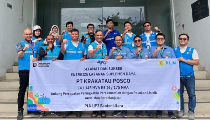 Kado untuk pertumbuhan ekonomi Banten, PLN sukses energize PT Krakatau Posco di penghujung tahun