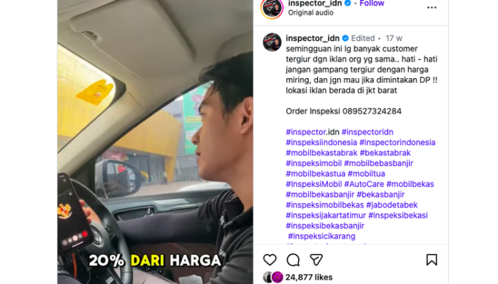 Cegah Tipu Mobil Bekas: Panduan Praktis Inspektor