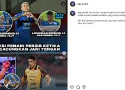 Sorotan Bobotoh: Jari Tengah Pemain Persija, Ingatkan Ciro & Putu