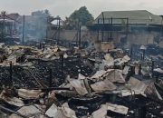 15 Rumah & 2 Sekolah Ludes Dilalap Api di Pasar Kasongan Kalteng