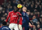 Arsenal Tersandung di Kandang Nottingham Forest
