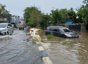 Pluit Terendam 50cm, Kendaraan Mogok Massal