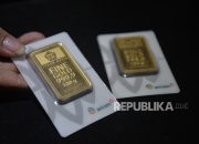 Harga Emas UBS & Galeri24 di Pegadaian Kompak Bertahan