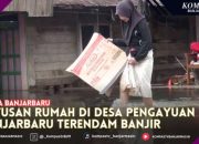 Hunian di Pengayuan Lianganggang Banjarbaru terendam, pilih ngungsi ke bangunan berdinding terpal