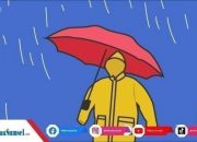 Hujan Ringan-Sedang Berpotensi di Sumsel Kamis Ini