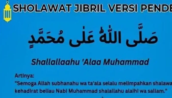 Sholawat Jibril Singkat: Latihan Malaikat, Amalan Harian