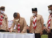 Bupati Timur Resmikan 35 Huntara Arakundo