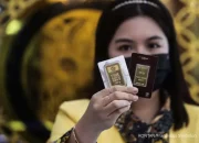 Emas Pegadaian Anjlok Rp190 Ribu, Kembali ke Rp2 Jutaan Awal Februari