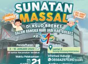 Brebes Genap 348 Tahun: Sunatan Massal Gratis di Tiga RSUD