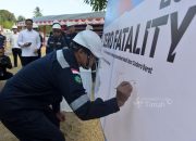 Apel Akbar Bulan K3 Nasional 2026, PT Timah Tegaskan Komitmen Zero Accident di Area Kundur